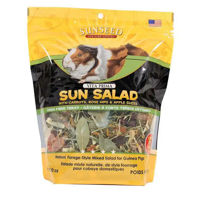 Guinea Pig Sunseed Salad