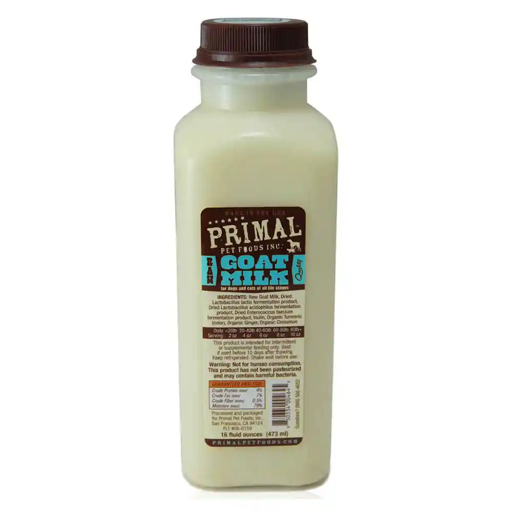 Primal Dog/cat Hydrator Frzn Goat Milk 1pt 16-oz
