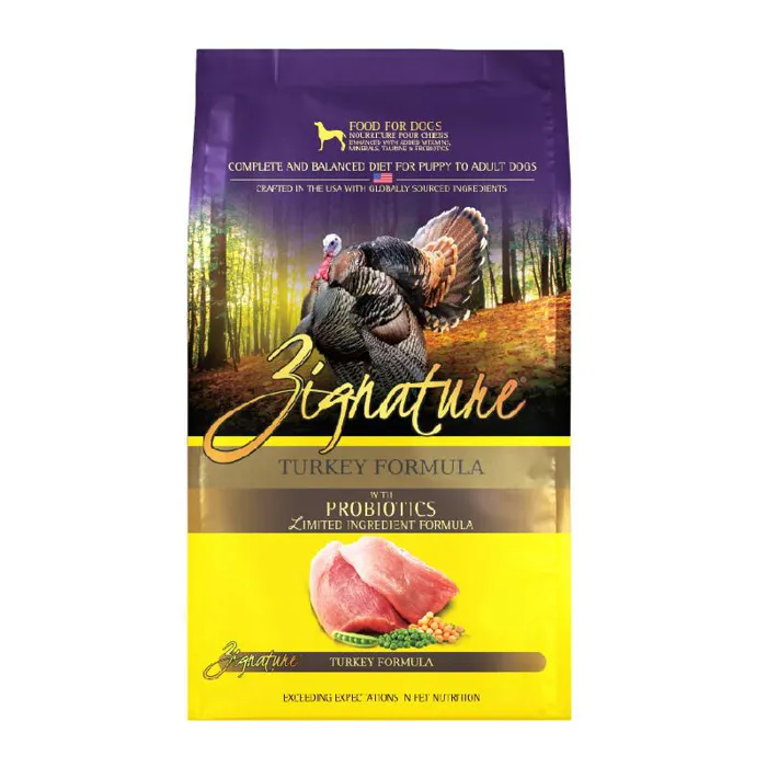 Zignature Limited Ingredient Diet Grain Free Turkey Formula Dry Dog Food 4-lb